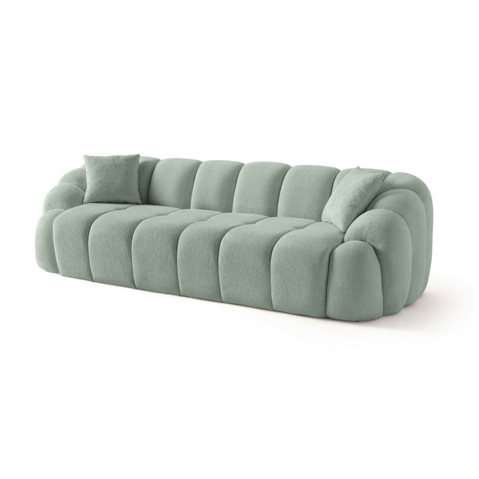 Atelier Del Sofa Octavio Sofá de 4 Plazas - Turquesa